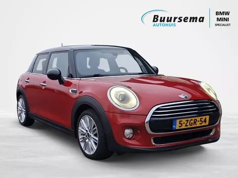 MINI Cooper Mini 1.5 Chili Bns | 69.000km NAP | Automaat | Led-koplampen | Profesional Navigatie | Sport lederen interieur |