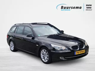 BMW 5 Serie Touring 520d Corporate Lease | Naviagtie Proffesional | Goed onderhouden | Bluetooth Tel | Zwartehemel